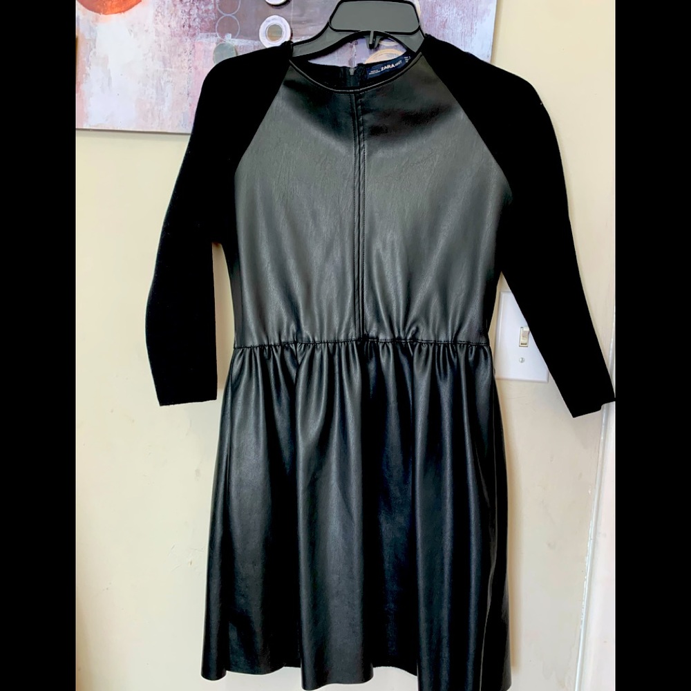 Black mini dress